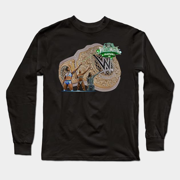 WrestleMania Bound! Long Sleeve T-Shirt by The Store Name is Available